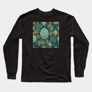 Easter eggs and flowers Long Sleeve T-Shirt